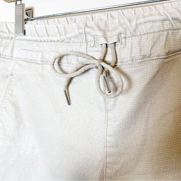 Bevy Flog Shely Metallic Champagne Snake Reptile Print Drawstring Pants 29 - Picture 5 of 13